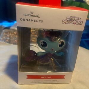 2023 Hallmark Christmas ornament Gabby's Dollhouse Glitter Mercat Mermaid Cat